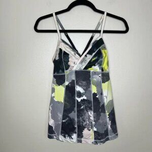 LuLuLemon Citron Tinted Canvas Tank - size 8